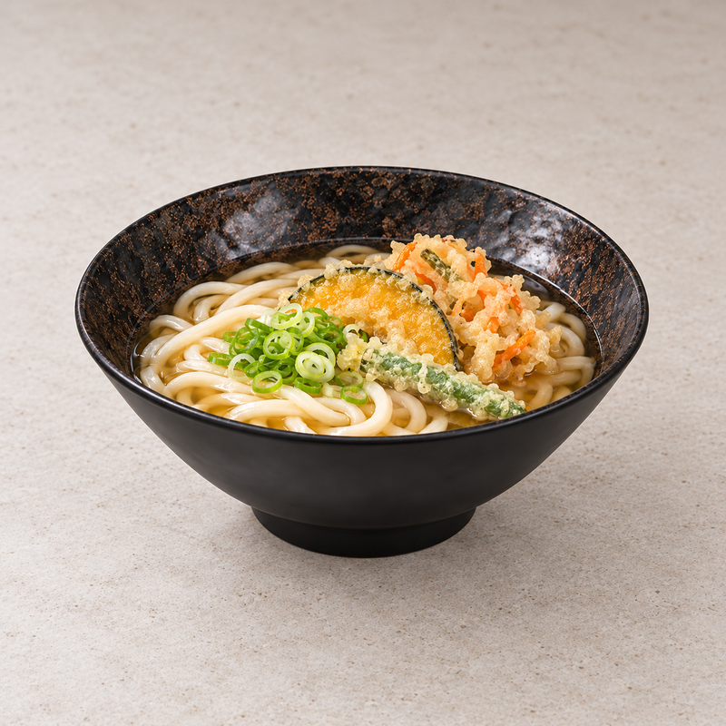 9½ in Black Mottled Melamine Bowl — 72 oz