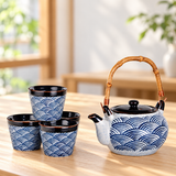 JX10-SG tea set on a tea table