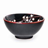 Ceramic Bowl Set 4pc - 4.5"D x 2.15"H, Individual bowl profile