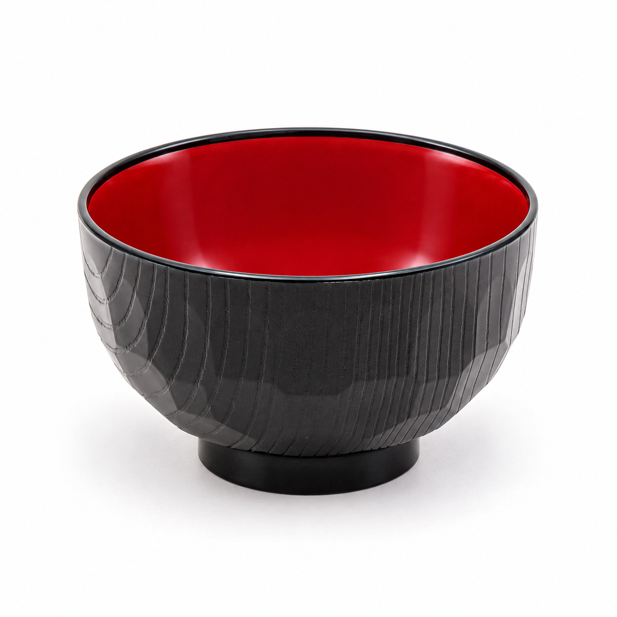 Japanese Lacquerware-Bowl, Angled product view