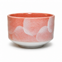 4.5" D x 3" H Ceramic Matcha Bowl (K537-PW), Product view