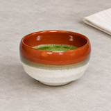 3″ H Ceramic Matcha Bowl — 18 oz, Serving example