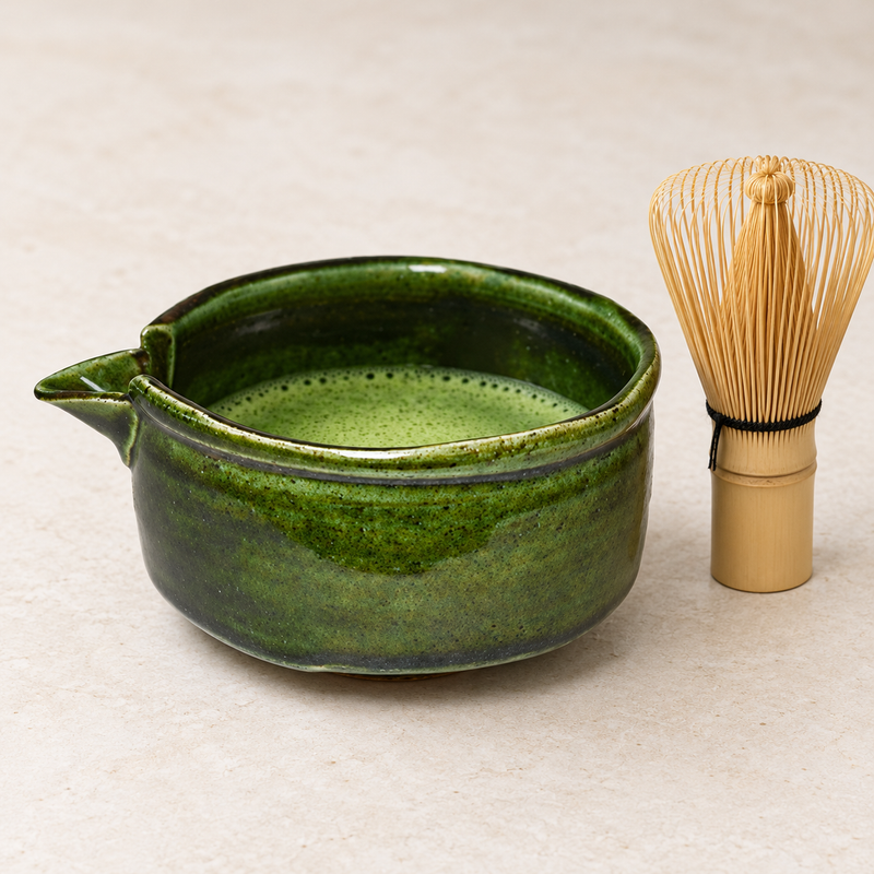 K537-SG — A separate whisk beside the bowl