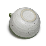 5" D x 2.75" H Ceramic Matcha Bowl (K537-SPG), Underside view