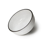 5½″ Ceramic Bowl — 22 fl. oz., Tilted white interior