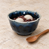 Ceramic Bowl — 5 fl. oz., Navy, Shiratama and red-bean dessert service
