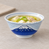 Ceramic Soup Bowl — 18 fl. oz., Blue, Chicken tofu soup service