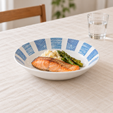 8.5" Ceramic Bowl, Styled view