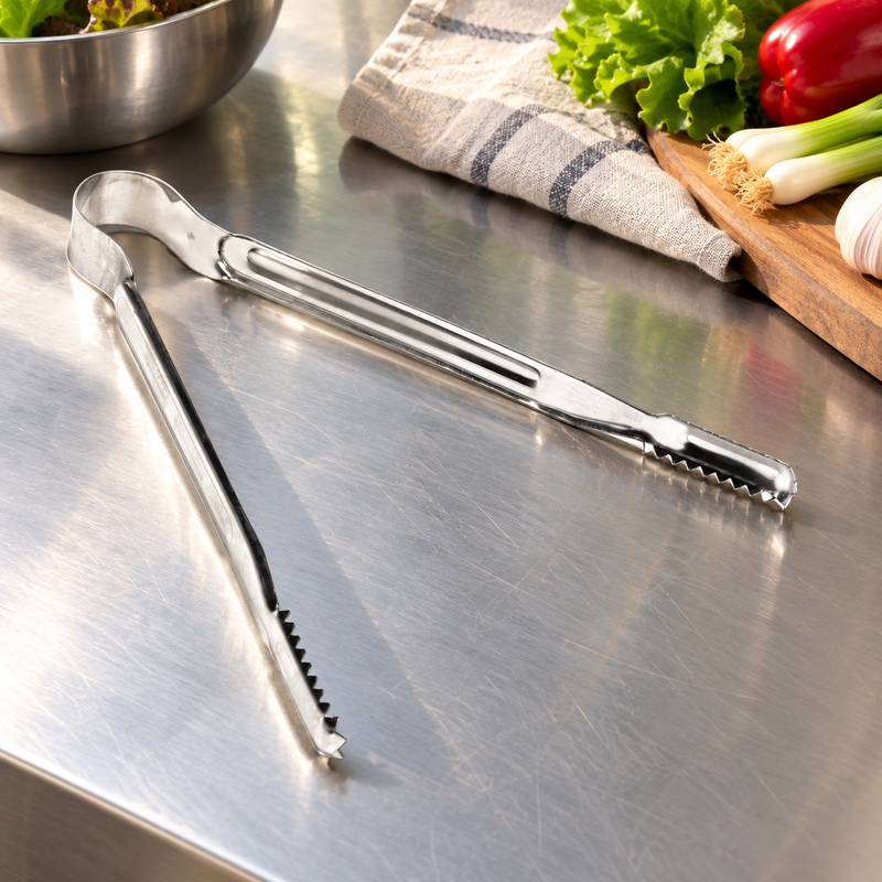 GM-HI-BTL stainless-steel serrated BBQ tong