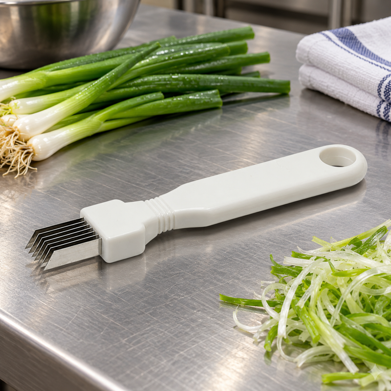168054 Manual Green Onion & Scallion Shredder, 6-1/4"