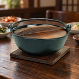 24 oz iron nabe pot — table setting