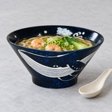 Ceramic Bowl — 32 fl. oz., Styled view