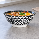 Ceramic Ramen Bowl — 42 fl. oz., Serving example