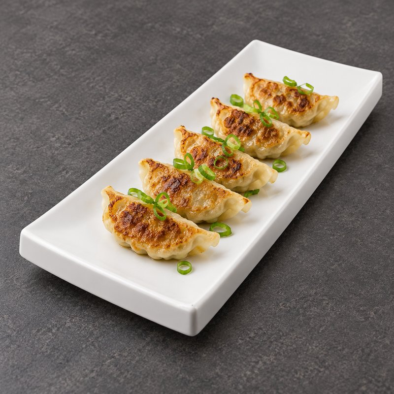 YG-5414SW white melamine line up individual appetizers
