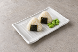 Melamine Rectangular Plate 8-1/4". Serving suggestion.