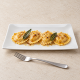Melamine Rectangular Plate, 10" White. Alternative serving suggestion.