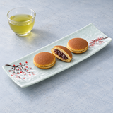 Melamine Rectangular Platter 13", Plum Blossom. Alternative serving suggestion.