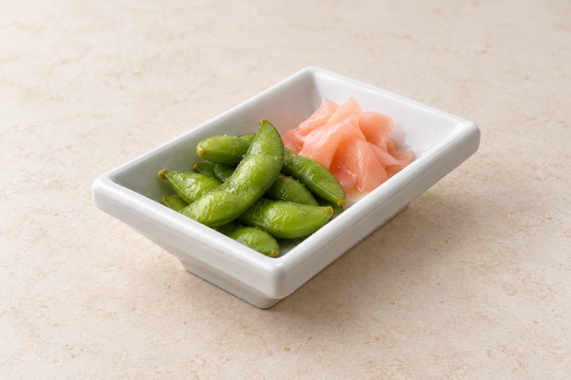 YG-310SW white melamine set out a modest garnish