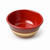 Melamine Round Bowl 6-3/4", Red/Yellow, Alternate view