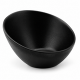 YG-1405MB Skewed matte-black bowl hero