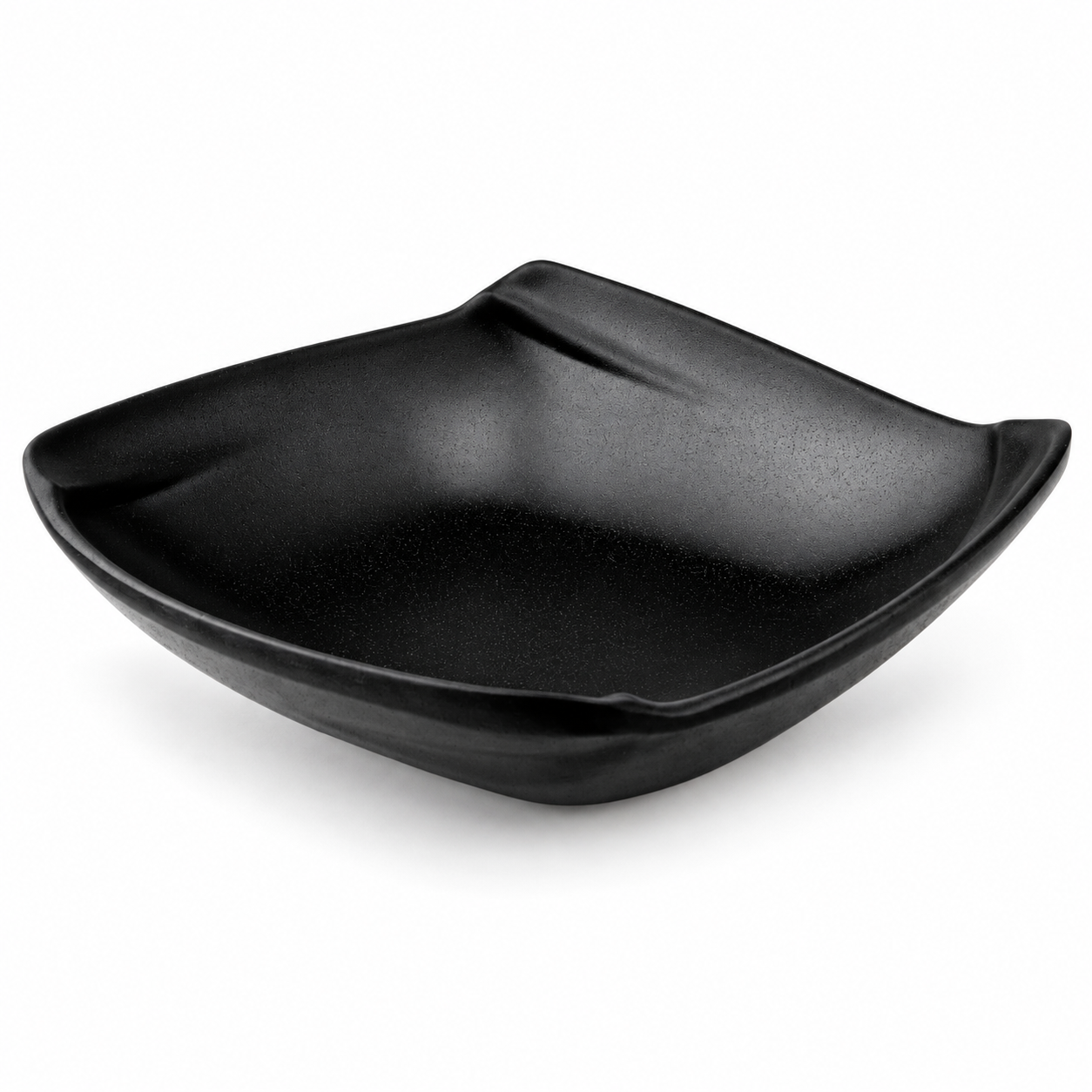 YG-506MB Angled black square side bowl hero