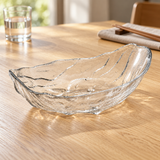 MF8-C clear glass dish on a tabletop