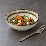 Ceramic Bowl — 10 fl. oz., Styled view