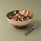 Ceramic Ramen Bowl — 48 fl. oz., Styled view