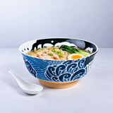 Ceramic Ramen Bowl — 42 fl. oz., Serving example