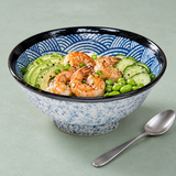 8¼″ Ceramic Ramen Bowl — 48 fl. oz., Styled view