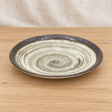 Ceramic dish in a natural tabletop setting