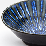 MS54-F Rim and radial glaze detail