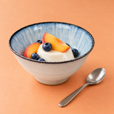 Ceramic Rice Bowl — 12 fl. oz., Styled view