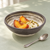 Japanese Medium Bowl - 10 fl. oz. / 5.15"D x 1.75"H, Styled view