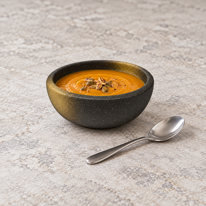 5 in Speckled Charcoal Ceramic Bowl, 12 oz — MT54-KBG