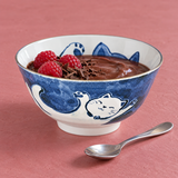 Ceramic Bowl — 14 fl. oz., Raspberry chocolate pudding