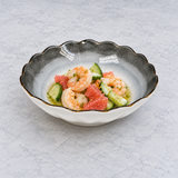 Ceramic Bowl — 16 fl. oz., Shrimp citrus salad service
