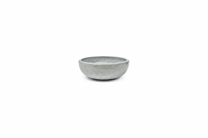 7¼ in Gray Speckled Ceramic Bowl, 32 oz — MT570-KGR
