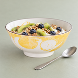 Ceramic Bowl — 28 fl. oz., Styled view
