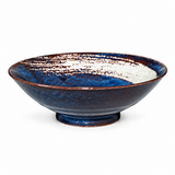 Ceramic Noodle Bowl — 50 fl. oz., Navy, Product view