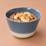Ceramic Bowl — 16 fl. oz., Blue, Styled view