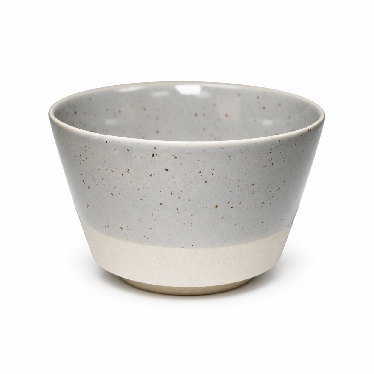 Ceramic Bowl — 16 fl. oz., Gray, Product view