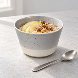 Ceramic Bowl — 16 fl. oz., Gray, Serving example