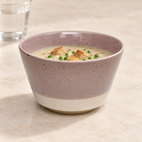 Ceramic Bowl — 16 fl. oz., Red, Styled view