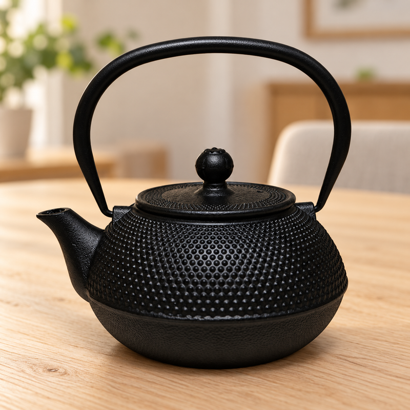 NTB64-27 — the black teapot at the table