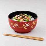 Japanese Lacquerware-Bowl, Styled view