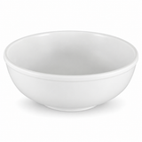 9-1/4"D Melamine Noodle Bowl 88oz, White, Angled empty product view