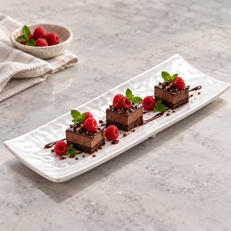 YG-5312SW white melamine a textured finish for sweet bites