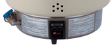 Original Rinnai RER-55AS lower control and gas-inlet detail