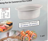 Panasonic SR-PNC54AL pan illustration and compatibility information on original package